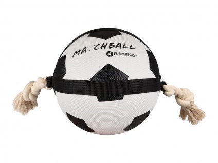 Hračka FLAMINGO - Action Ball fotbalový míč s provazy 22cm
