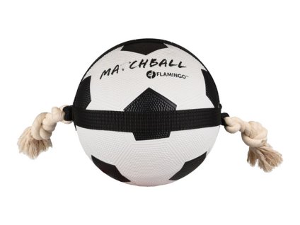 Hračka FLAMINGO - Matchball fotbalový míč s provazy 22cm