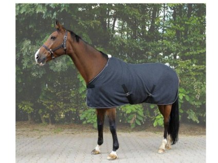 Lehká stájová deka EQUITHEME Chiné heather grey 135cm
