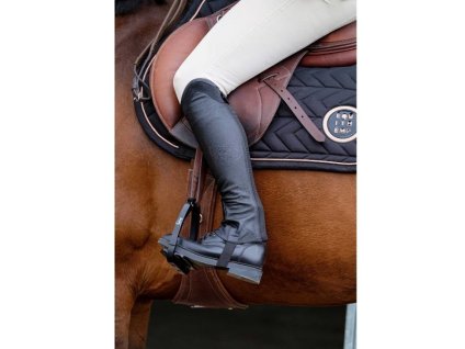Dámské minichaps EQUITHEME Sparkly černé (XL)