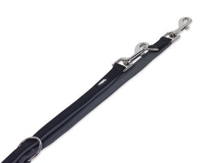 Vodítko NOBBY Classic Preno neoprenové černé (L/XL) 200cm