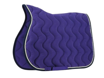 Všestranná podsedlová dečka EQUITHEME Polyfun violet/blue PVS
