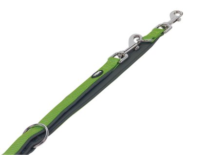 Vodítko NOBBY Classic Preno neoprenové zelené (L/XL) 200cm