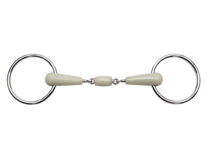 Udidlo stihlo FEELING Flexi Snaffle dvakrát lomené 125mm/18mm