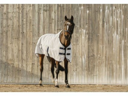 Deka proti hmyzu EQUITHEME UV bílá 135cm