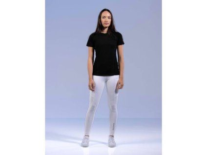 Dámské jezdecké tričko EQUITHEME Pro Series Vibration black (XS)