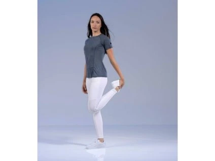 Dámské jezdecké tričko EQUITHEME Pro Series Vibration navy blue (M)