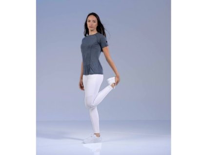 Dámské jezdecké tričko EQUITHEME Pro Series Vibration navy blue (L)