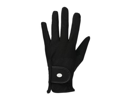 Dámské rukavice EQUITHEME Soft černé (XL)