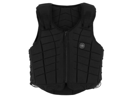 Bezpečnostní vesta EQUITHEME Tyr černá (XL)