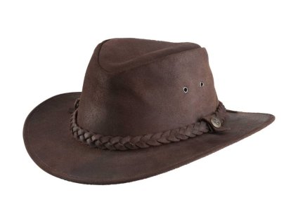 Westernový klobouk RANDOL'S Oiled Suede havana (XL)
