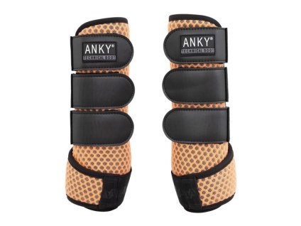 Kloubové kamaše ANKY 3D Mesh Boots gold sunset (L)