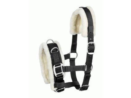 Lonžovací obnosek USG s beránkem černý COB