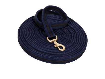 Lonž USG Soft modrá/černá 8m