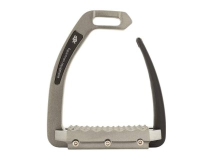 Bezpečnostní třmeny BR Lavello charcoal/black 12cm