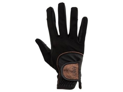 Dámské rukavice ANKY Technical Mesh ATA21001 black/brass (9)