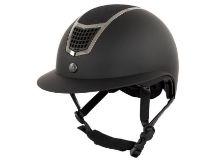 Bezpečnostní helma BR Lambda Plus Glitter black/gunmetal (53-55)