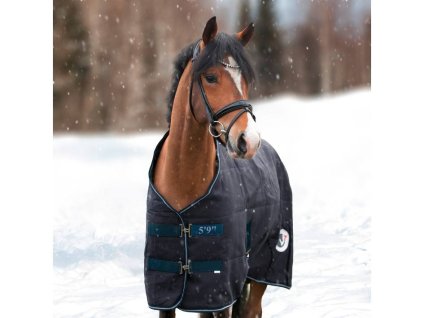 Stájová deka HORSEVEN 150g modrá 125cm