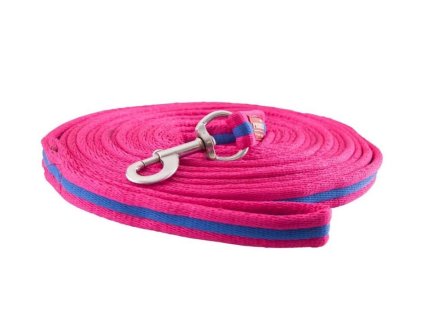 Lonž PREMIERE Soft raspberry/blue