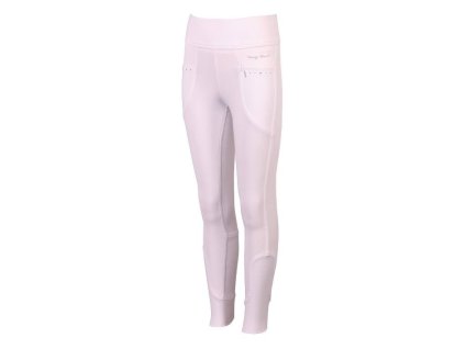 Dětské jezdecké legíny HARRY'S HORSE Rookie full grip bílé (152)