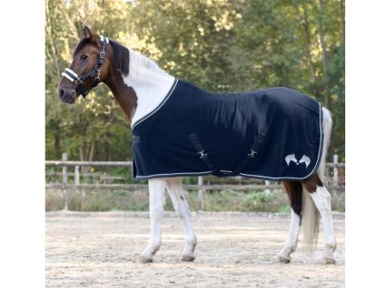 Odpocovací deka WALDHAUSEN Lucky night blue 155cm