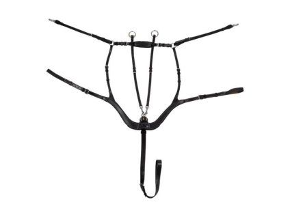 Poprsník EQUESTRO Anatomic Hunting černý COB (DOPRODEJ)