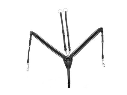 Poprsník SUPREME Uke elastický black PONY (DOPRODEJ)