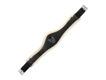 Podbřišník ACAVALLO s beránkem černý 110cm