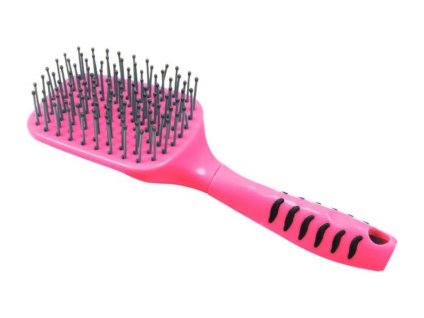 Hřeben na hřívu UMBRIA EQUITAZIONE ergonomická rukojeť fuchsia
