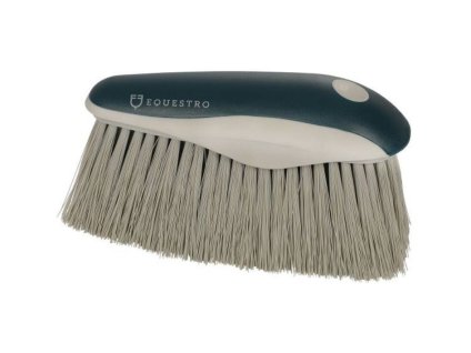 Kartáč EQUESTRO dlouhé štětiny modrý