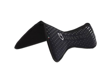 Tlumící dečka pod sedlo EQUESTRO Memory Silicone Grip modrá