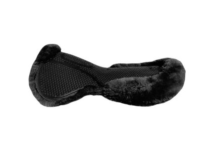 Tlumící gelová dečka BURIONI Gel Active Soft s beránkem černá
