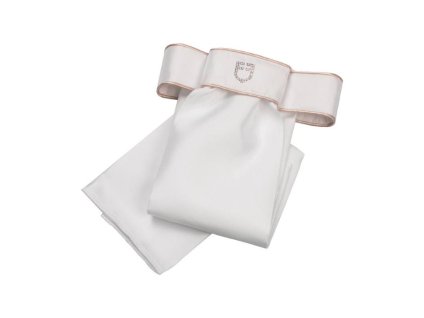 Plastron EQUESTRO Logo white/cameo rose