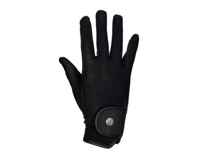 Rukavice EQUESTRO Mesh Unisex černé (6,5)