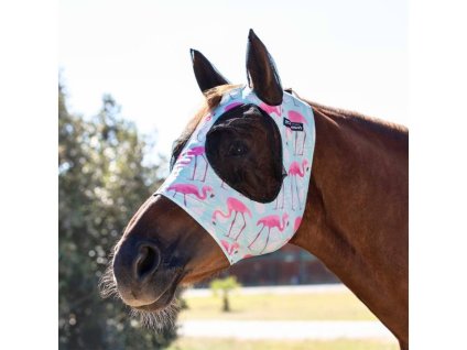 Maska proti hmyzu PRO-TECH Lycra flamingo (S)