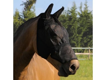 Maska proti hmyzu UMBRIA EQUITAZIONE Zip black (M)