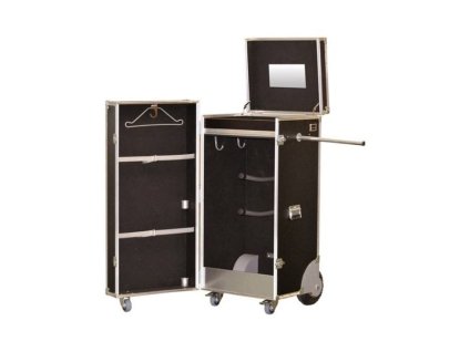 Závodní bedna EQUESTRO Vertical Top Model tyrkysová 60x65x124