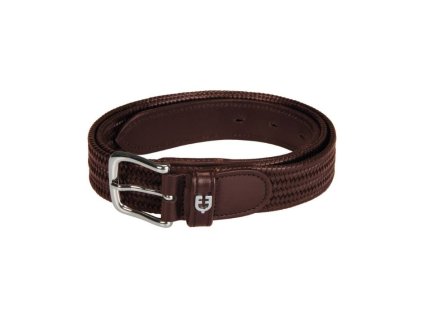 Pásek EQUESTRO Elastic hnědý 110cm