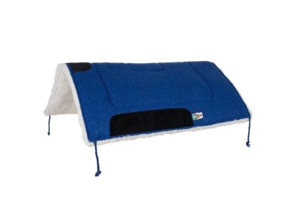 Westernová podsedlová deka LAKOTA Eco royal blue