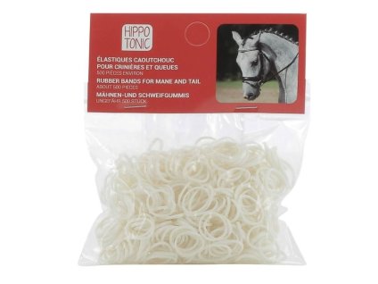 Gumičky do hřívy HIPPOTONIC černé 500ks