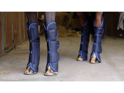 Transportní kamaše EQUITHEME Tyrex 1680D navy blue FULL