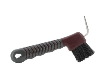 Háček na kopyta HIPPOTONIC Soft Hand burgundy/grey