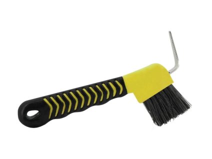 Háček na kopyta HIPPOTONIC Soft Hand yellow/black