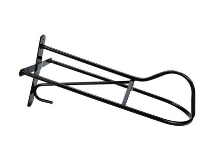 Držák na sedlo HIPPOTONIC s háčkem na uzdečku černý