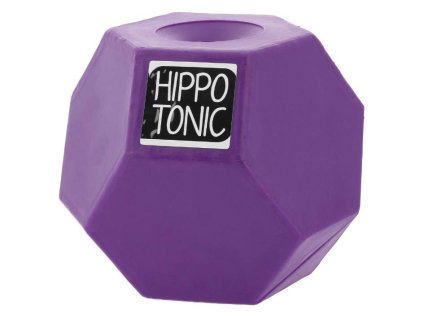 Míč pro koně HIPPOTONIC Slow Feeder na granule violet