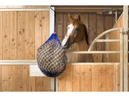 Síť na seno HIPPOTONIC tyrkysová 104cm (DOPRODEJ)