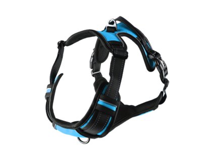 Postroj FLAMINGO Balou modrý (XL) 2,5x80-105cm