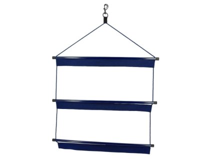 Věšák HIPPOTONIC na sušení podsedlových deček tmavě modrý