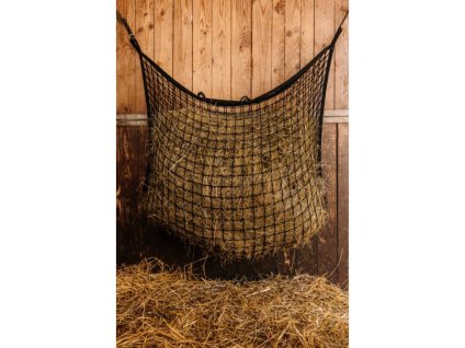Síť na seno HIPPOTONIC Rectangle černá 150x100cm (DOPRODEJ)