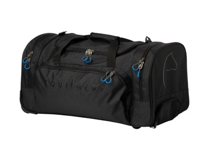 Cestovní taška na kolečkách EQUITHEME Sport černá